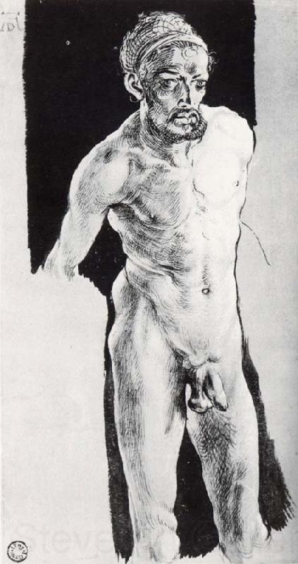 Albrecht Durer Self-portrait in the nude Spain oil painting art